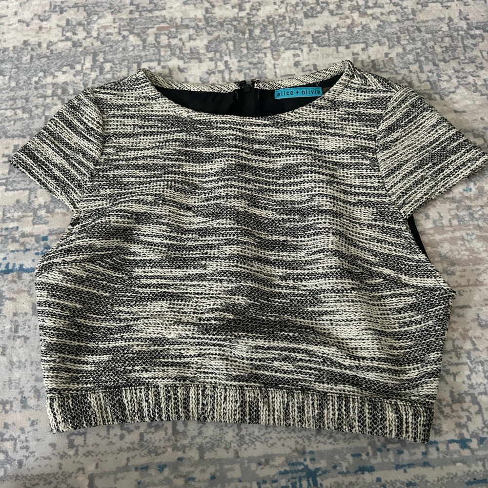 Alice + Olivia Crop Top